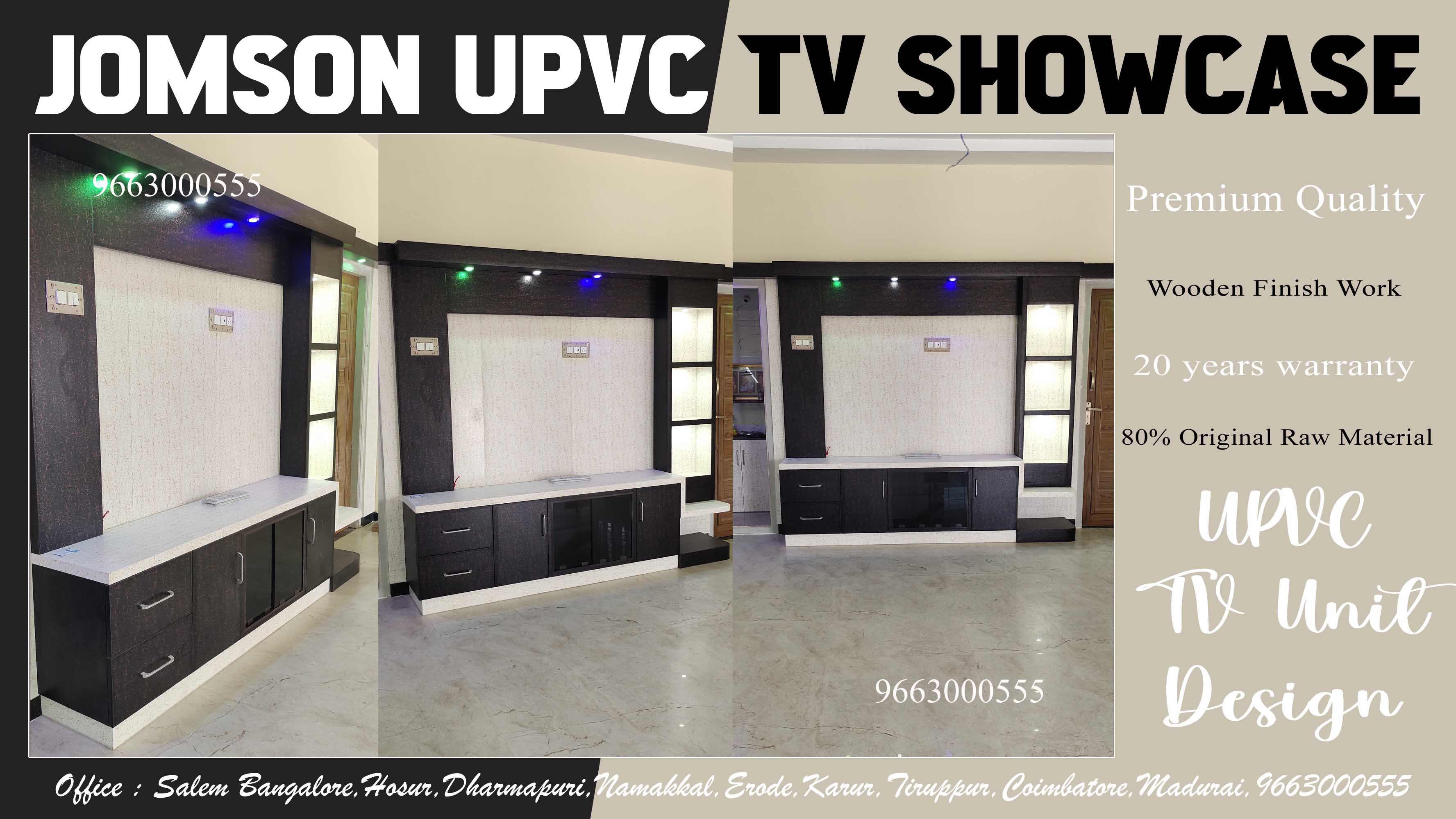 upvc tv showcase